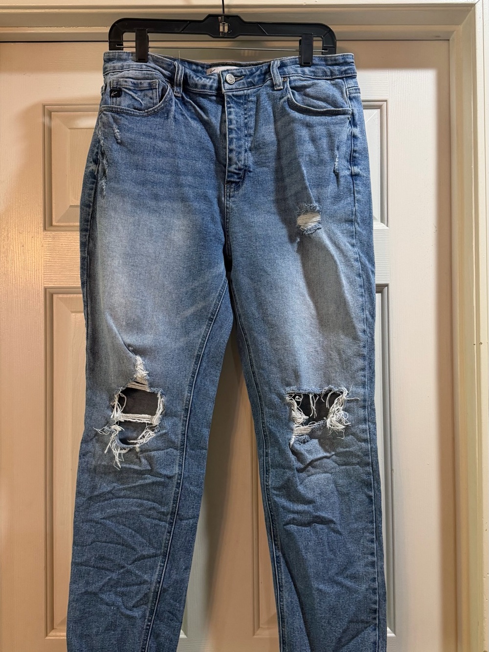 KancanDistressed Blue Jeans - Classic Fit Size 30 Inseam 26